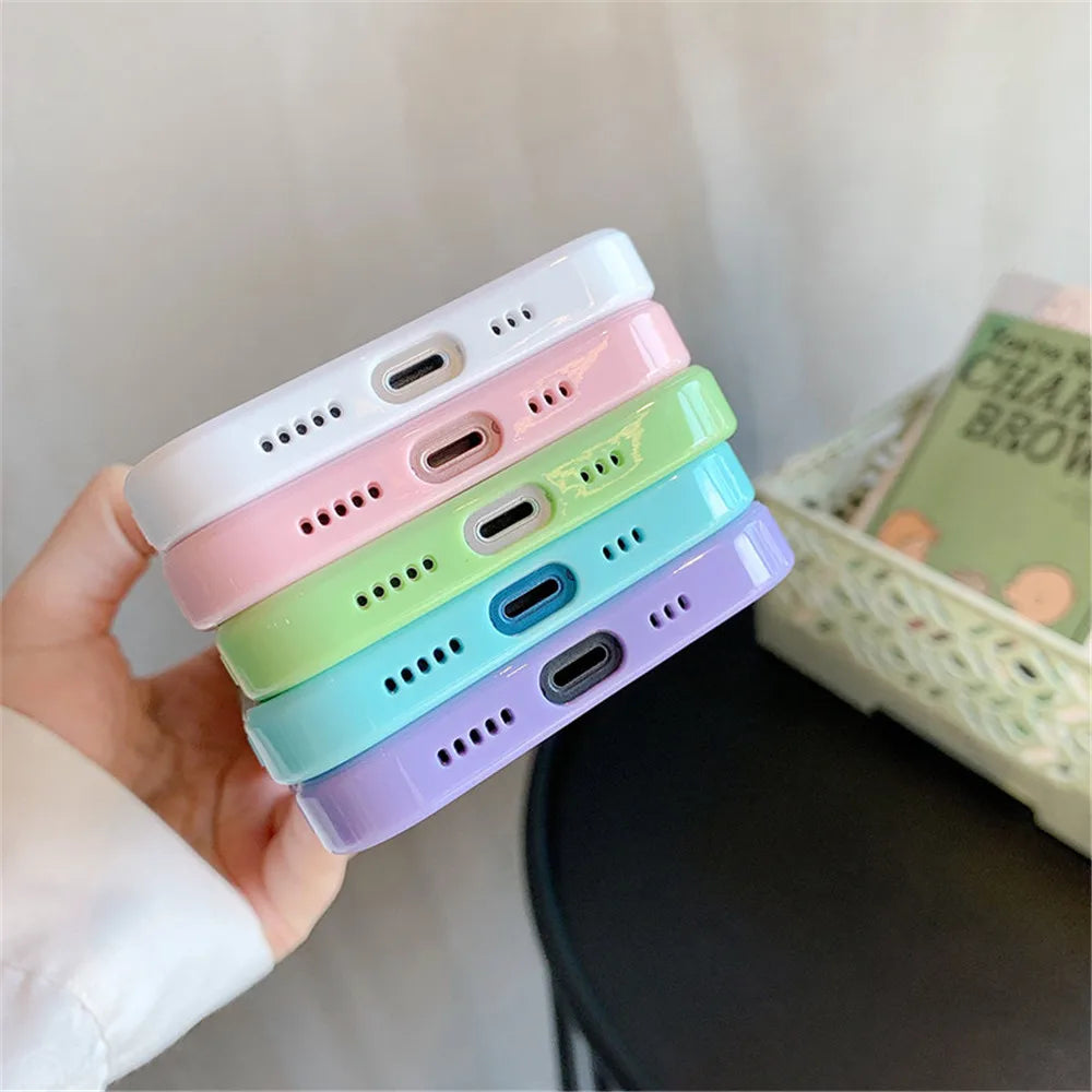 Shockproof Silicone Phone Case For iPhone