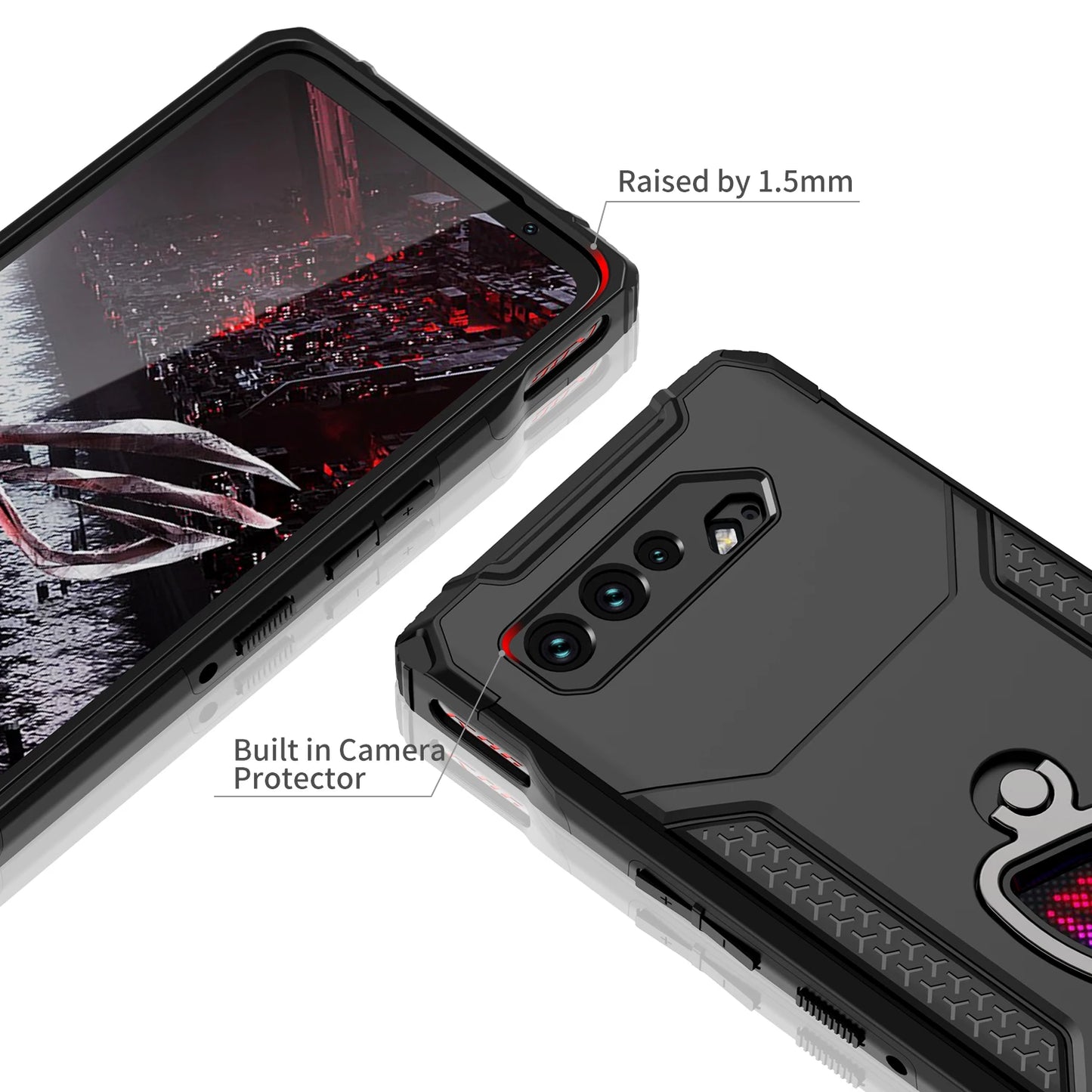 ZSHOW Armor Phone Case for ASUS ROG