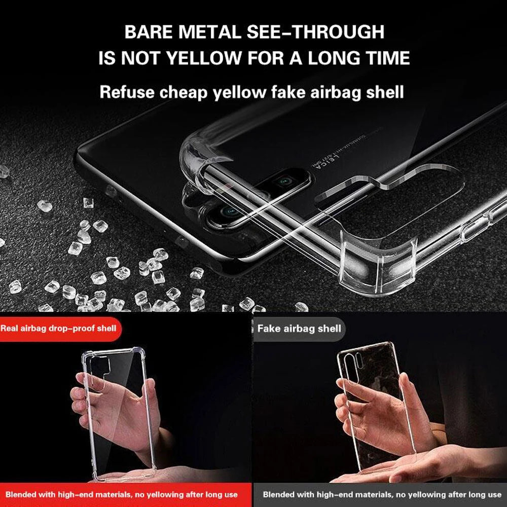 Clear Silicone Phone Case For Huawei Honor