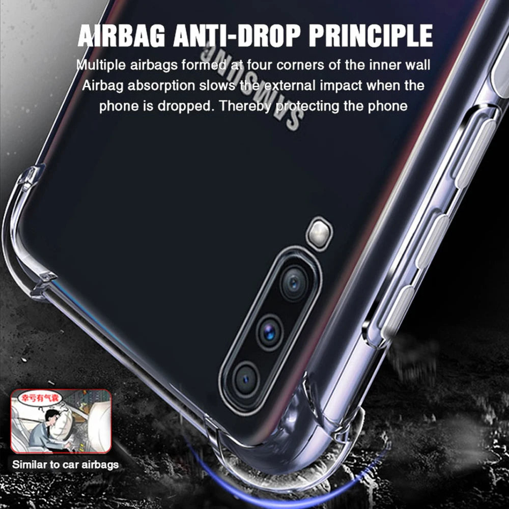 Clear Silicone Phone Case For Samsung