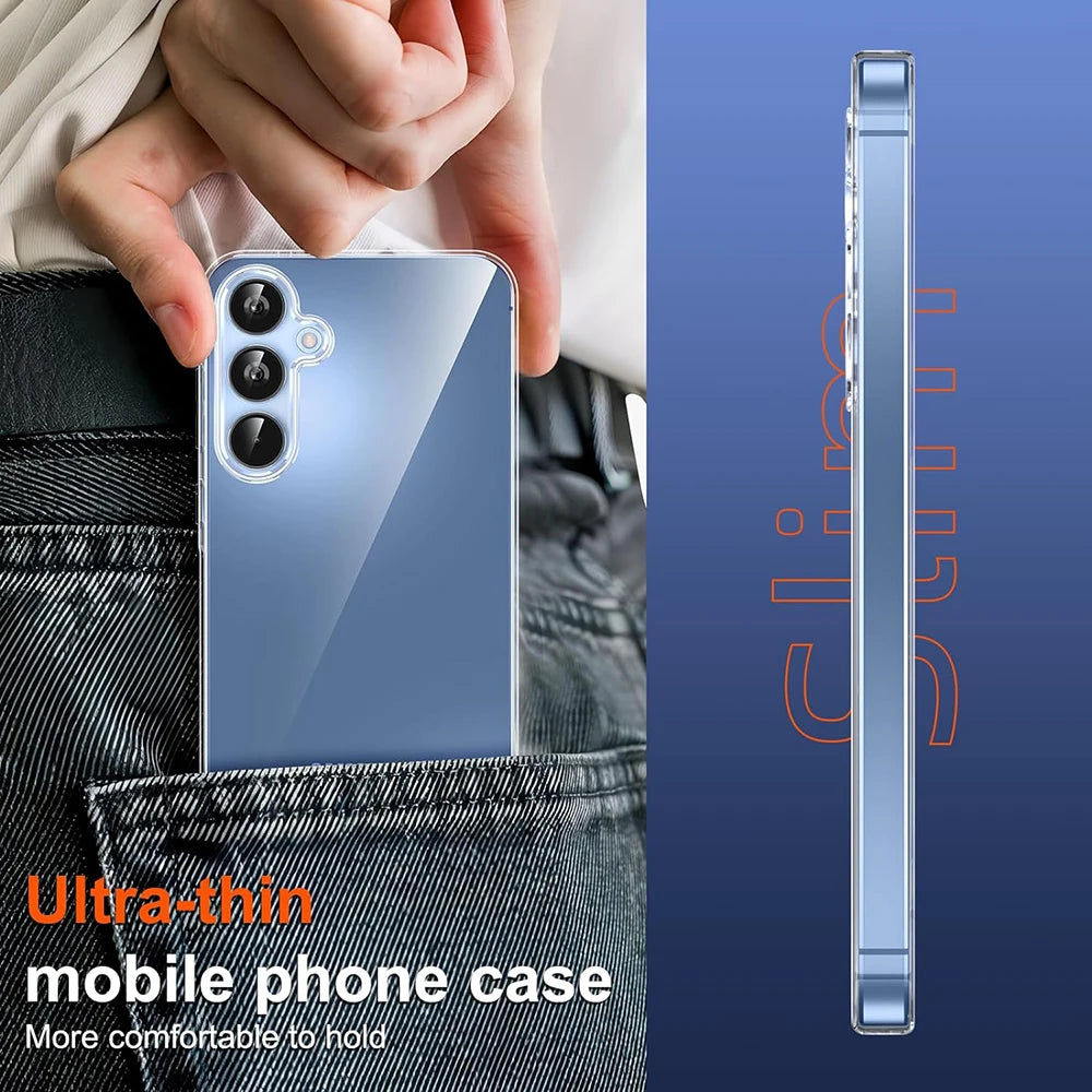 Clear Silicone Phone Case For Samsung