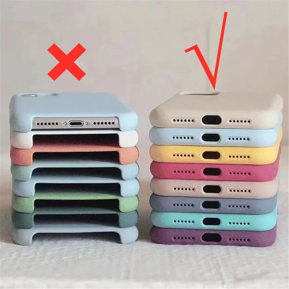 Silicone Phone Cases For iPhone