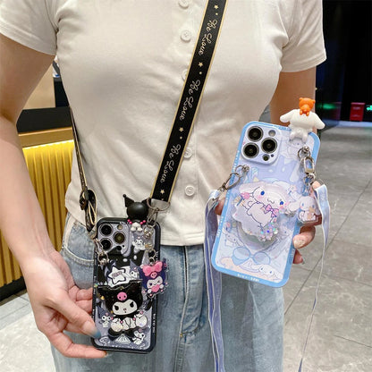 Sanrio, Kuromi, My Melody and Cinnamoroll Phone Cases For iPhone