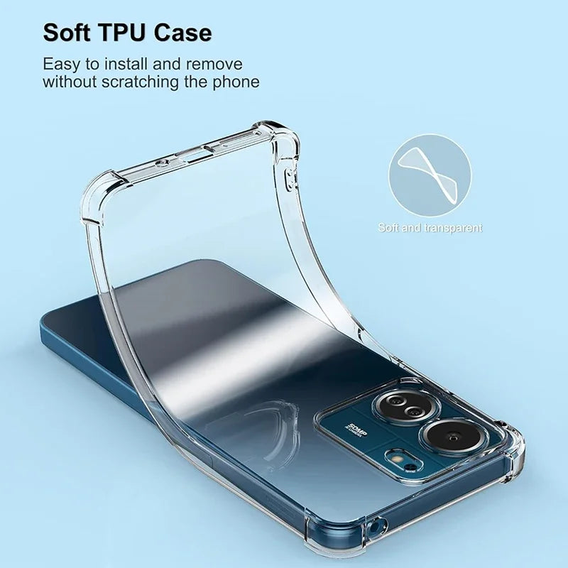 Clear Silicone Phone Case For Xiaomi