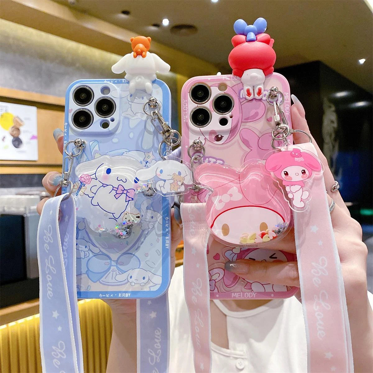 Sanrio, Kuromi, My Melody and Cinnamoroll Phone Cases For iPhone